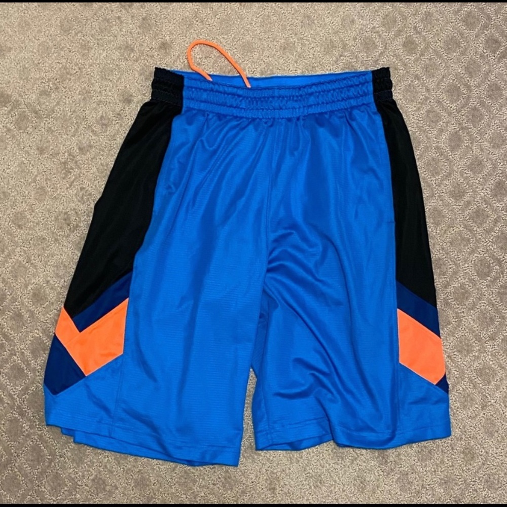 Two Blue Nike Shorts